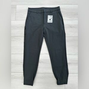 NEW Bylt premium basics everyday tapered jogger pant charcoal size 34